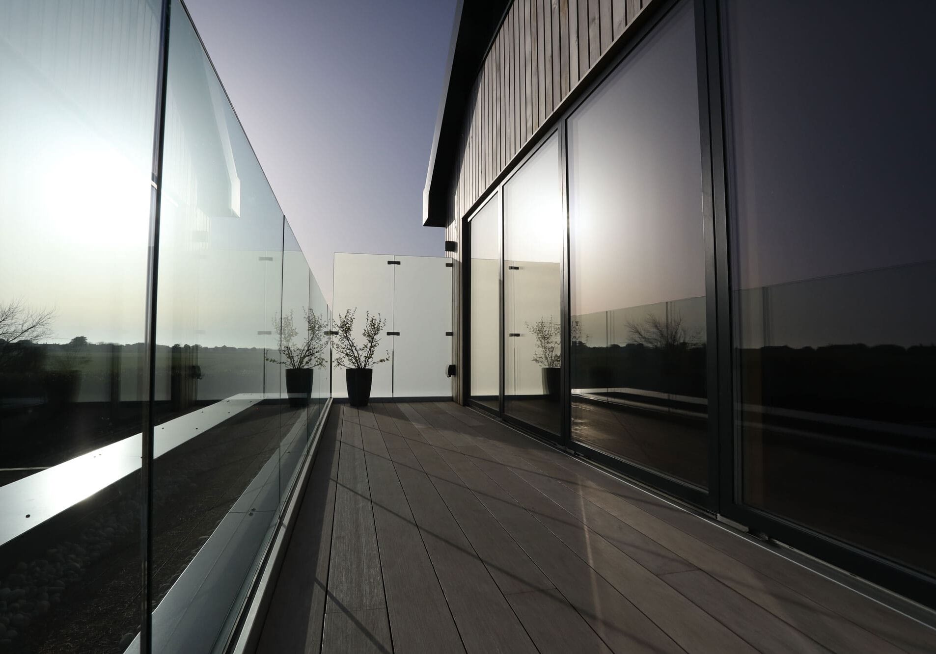 Glass Balustrade design and installation by S-FABS in West Sussex